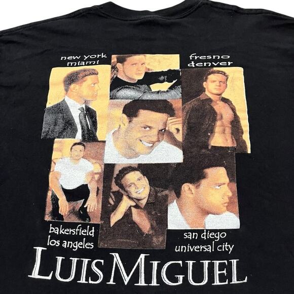 Luis Miguel Amarte Es Un Placer 90’s Tour Tee - Picture 3 of 4
